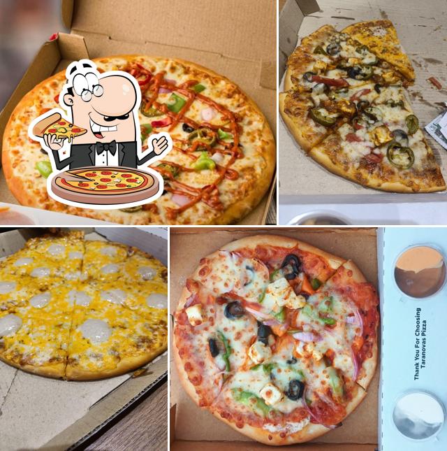 Order pizza at Taranovas Pizza
