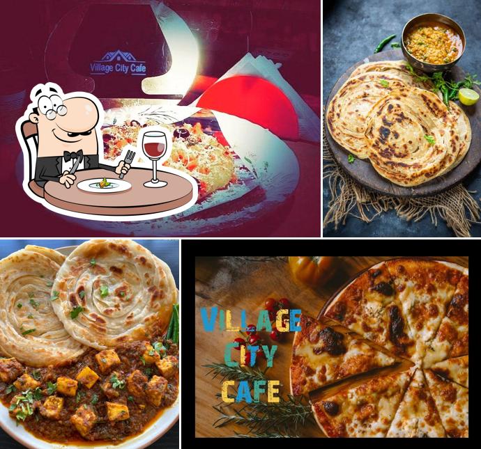 Food at Village City cafe