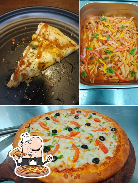 Pick pizza at William John's Pizza