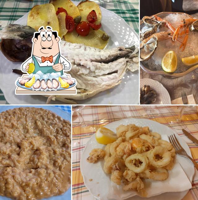 Ostriche al Ristorante La Fiorentina