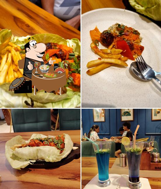 Meals at Sizzling Saffron Restaurant