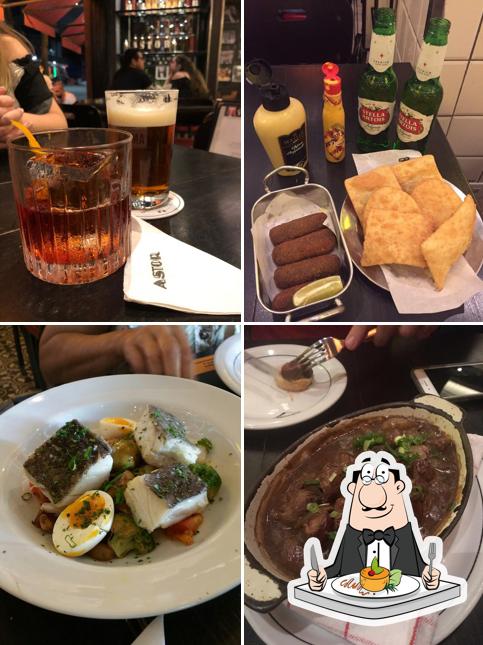 Platos en Bar Astor Vila Madalena