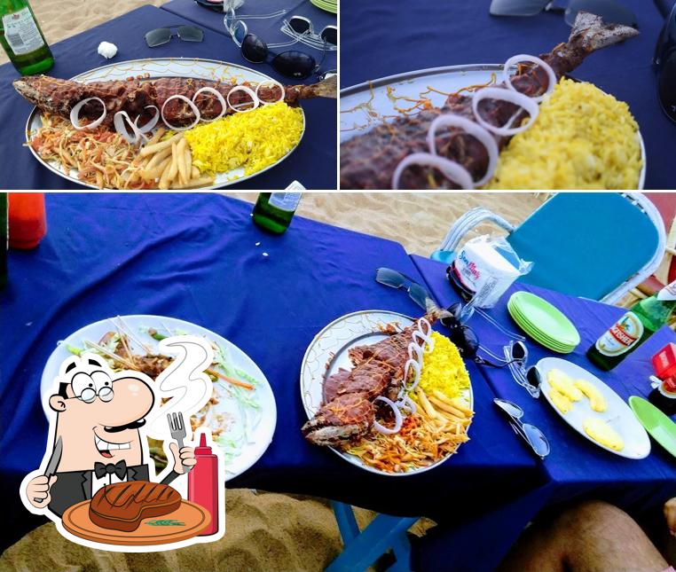 Joe Louie Beach Shack serves meat meals