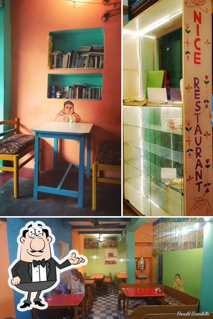 The interior of Nice Restaurant