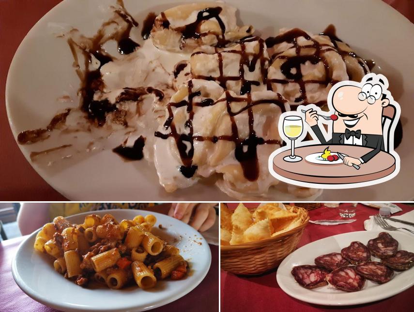 Cibo al Osteria Cà Rossa