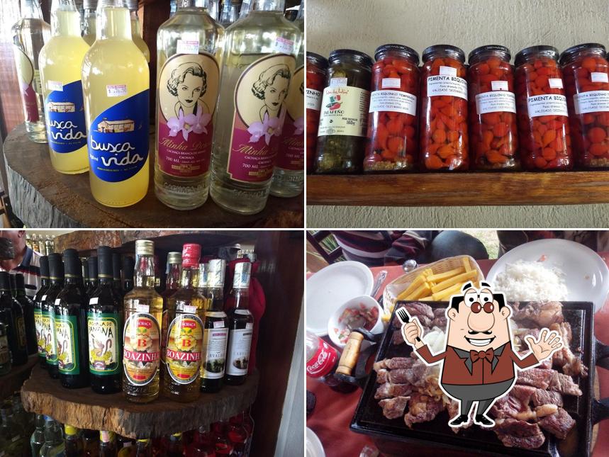 Comida em Cachaçaria do Portal