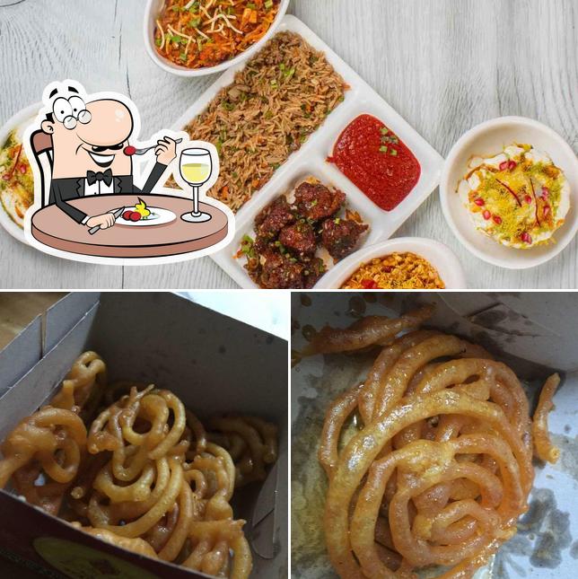 Food at Gwalia Sweets