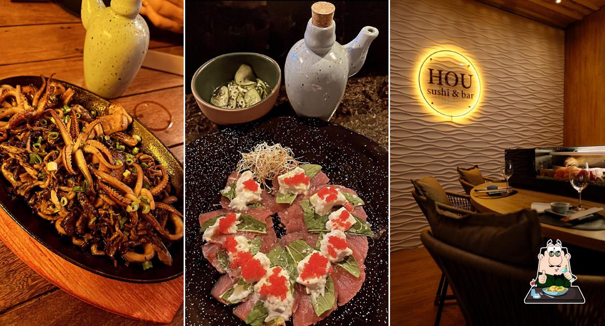 Platos en Hou Sushi & Bar