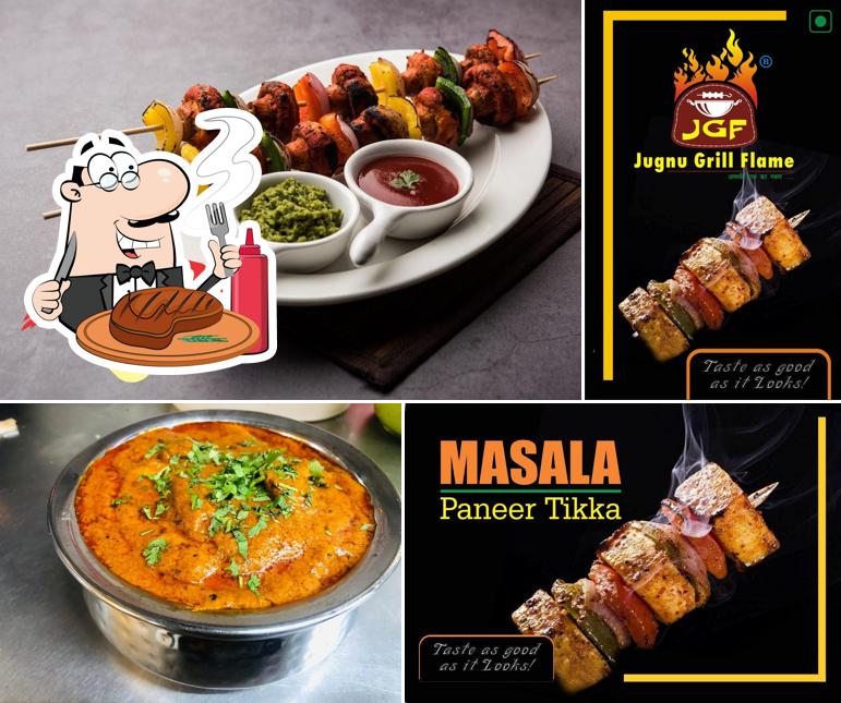 Try out meat dishes at Jugnu Grill Flame Ambala City