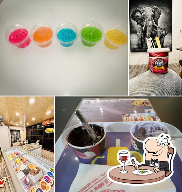 Food at Mr & Mrs Creamy (Mercely’s & Masqati ice cream)