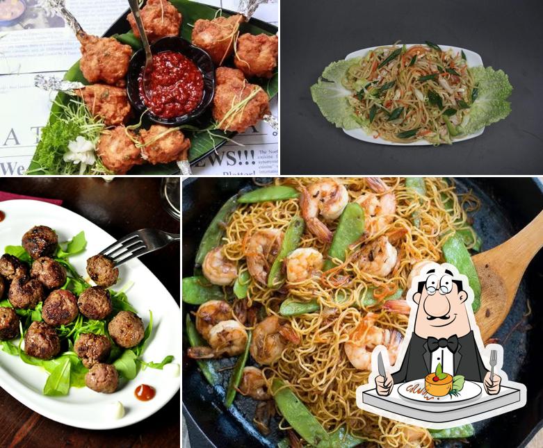 Food at Sai Leela Take-away Chinese restaurant