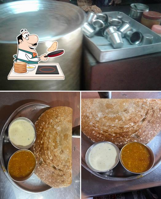 Pancakes at Sri Raghavendra Canteen