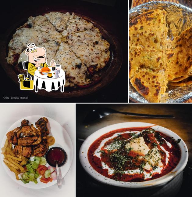 Food at The Brooks, Manali