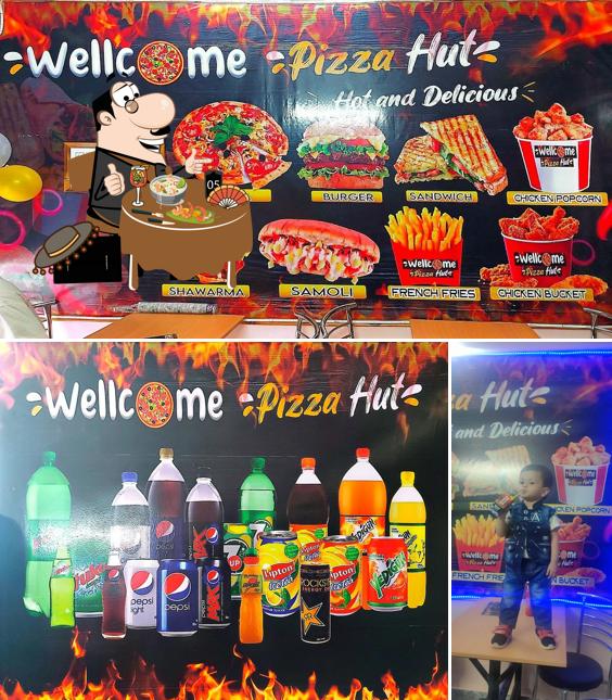 Food at WELLCOME PIZZA HUT