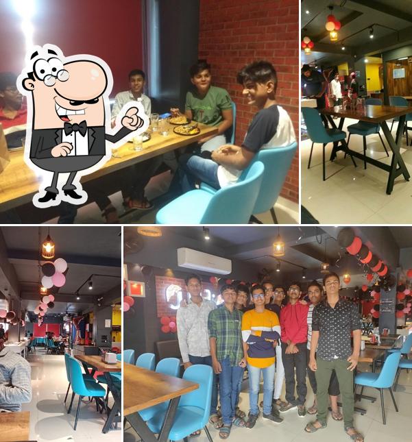 The interior of William John's Pizza - Vapi