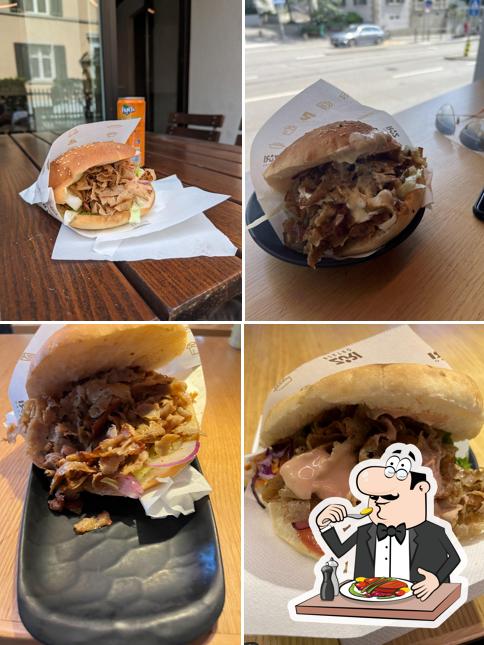 Panino con maiale stirato al Züri Bistro