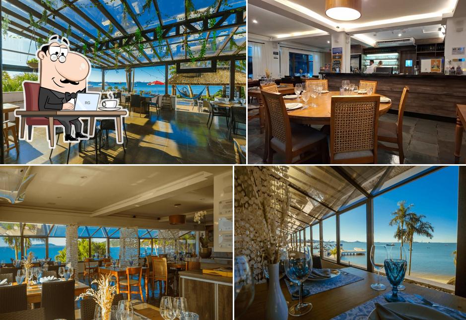 Veja imagens do interior do Restaurante Convés