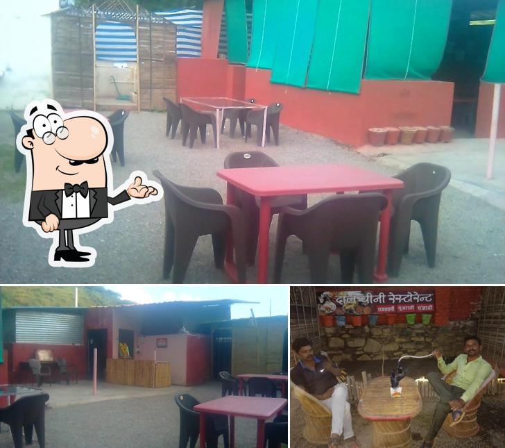 The interior of Shree DAAL CHINI Restaurant