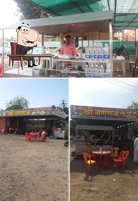 The interior of Shri Ganraj Family Restaurant