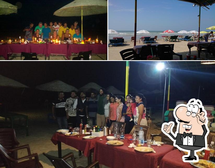 The interior of Magzika Beach Shack