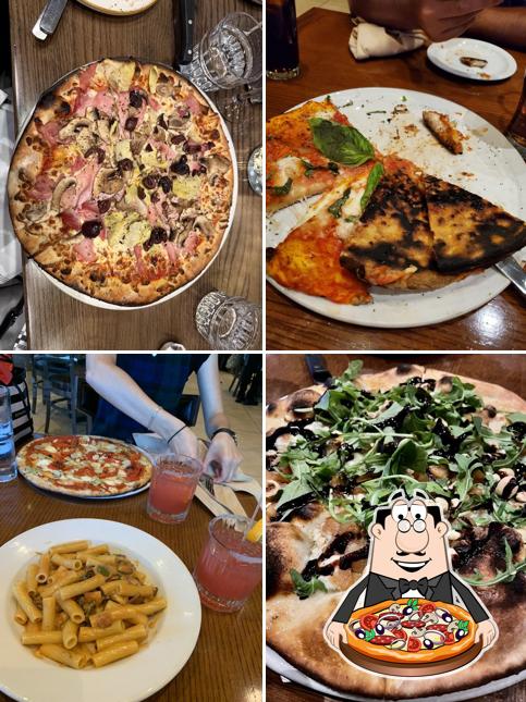 A Enoteca Monza Pizzeria Moderna, vous pouvez déguster des pizzas