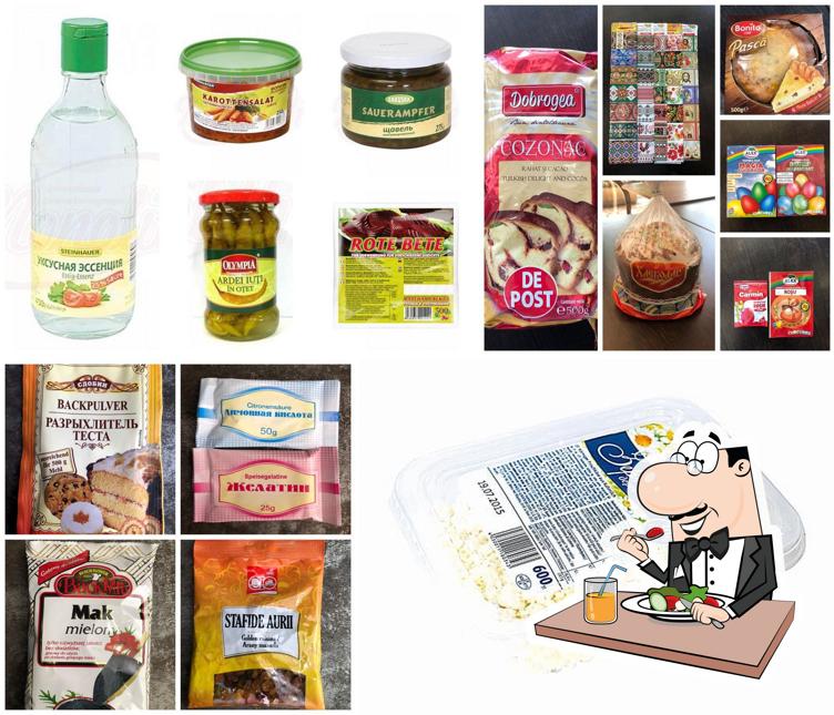 Cibo al Bar Matrioska & Delizie Russe