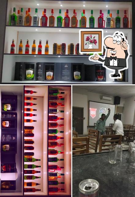 The interior of Bhati Bar & Restaurant