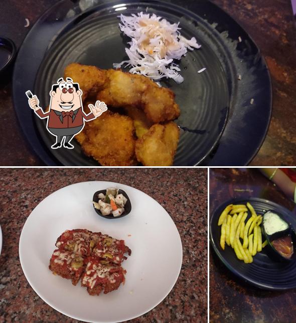 Food at AA cafe Karaikal