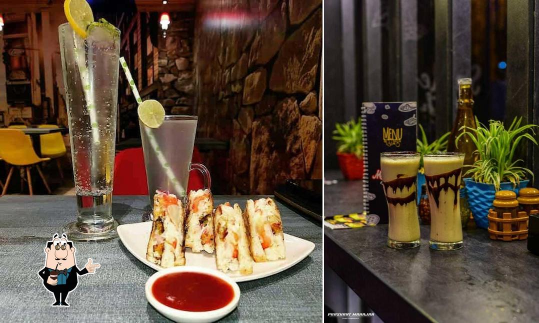 Enjoy a beverage at Cafe Meet and Eat