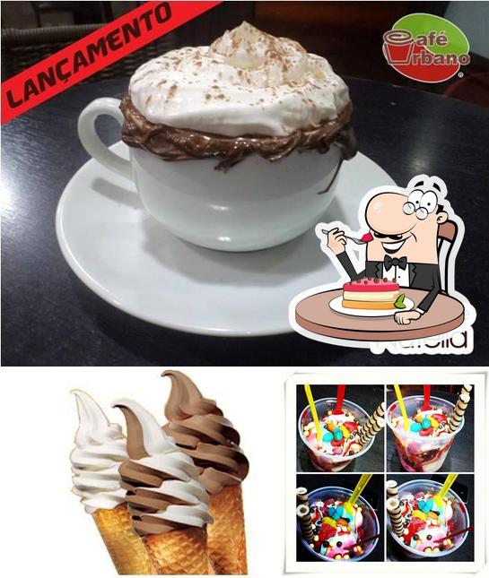 Peça uma das sobremesas