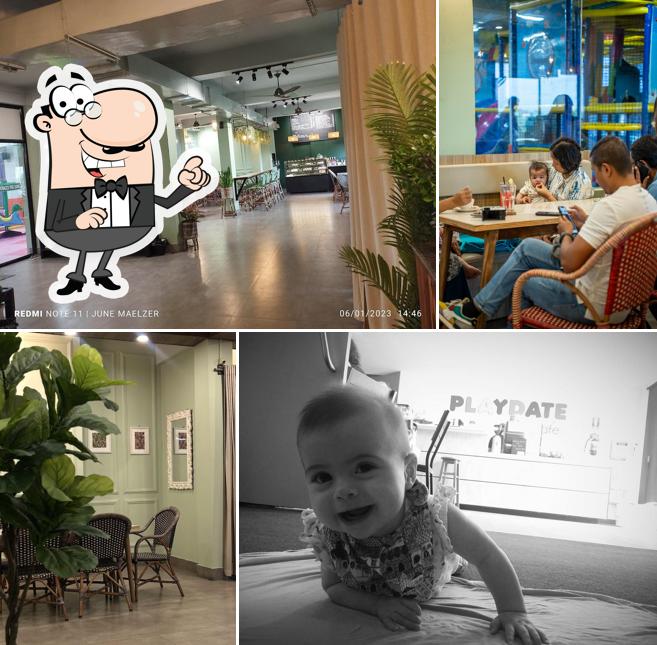 The interior of Playdate-Playarea&Cafe