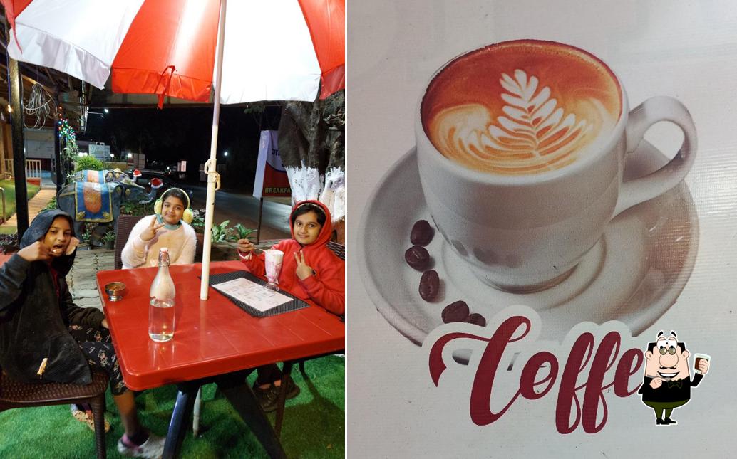 Enjoy a drink at Cream and Cafe