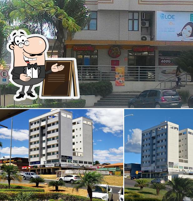 O exterior do Giraffas Sobradinho