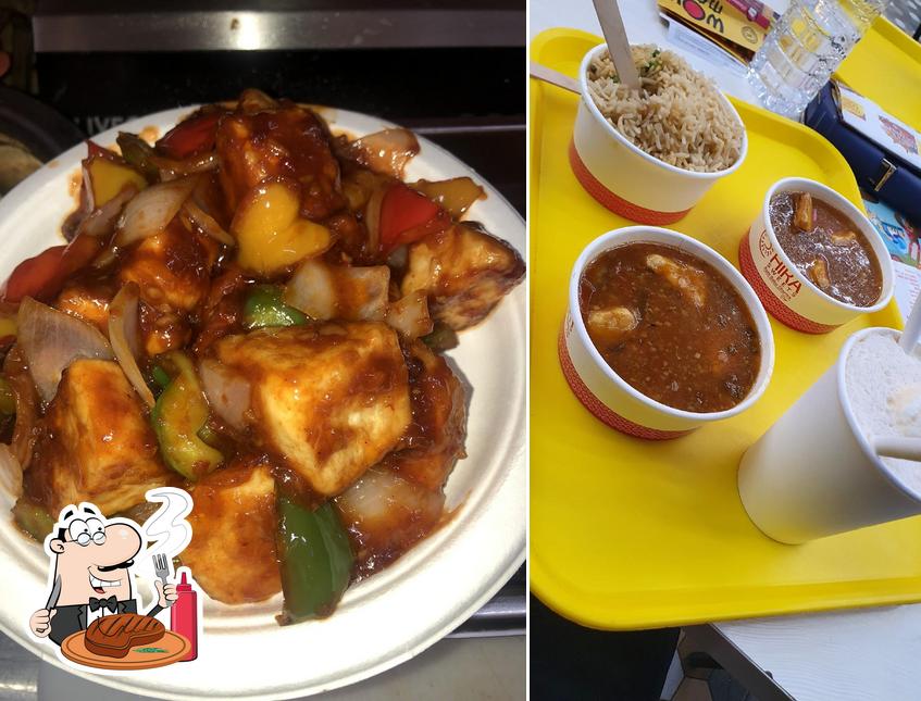 Try out meat dishes at Hira Sweets