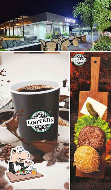 This is the image showing food and interior at Looters, Sikar लूटर्स सीकर