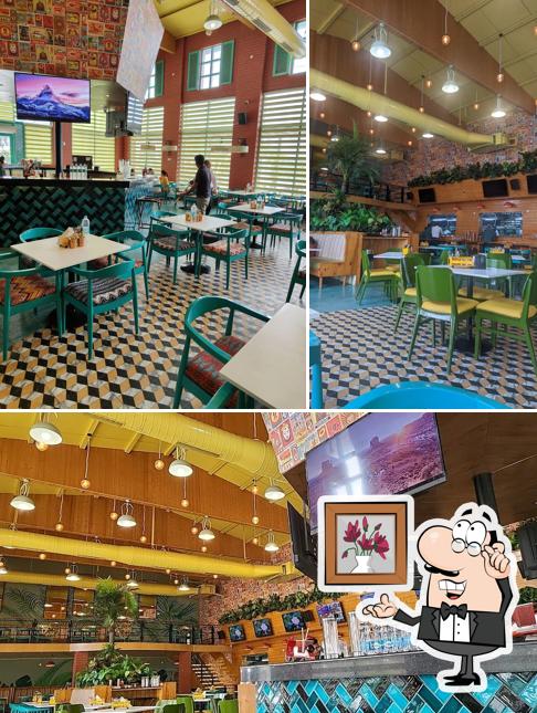 Check out how Maalgaadi by Dhaba Estd 1986 Delhi looks inside