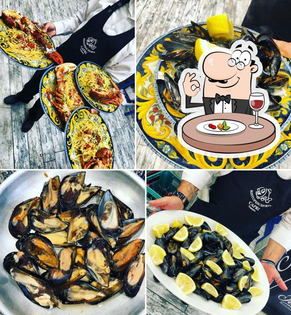 Platti al Pescheria Capri