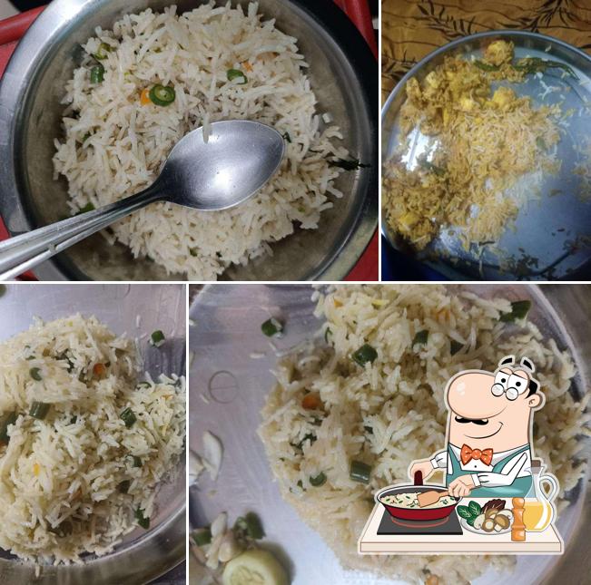 Fried rice at Santosh family dhaba