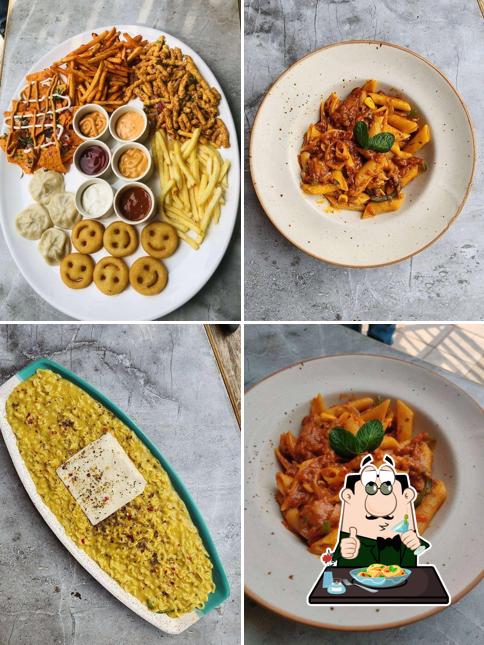 Food at The Upper Deck Cafe