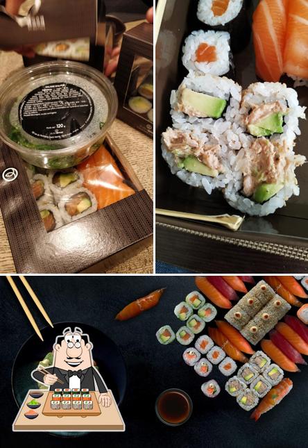 Ordina le diverse opzioni di sushi