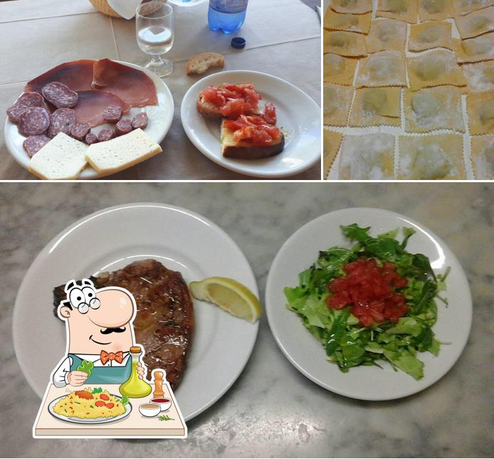 Platti al Trattoria Da Giuseppe