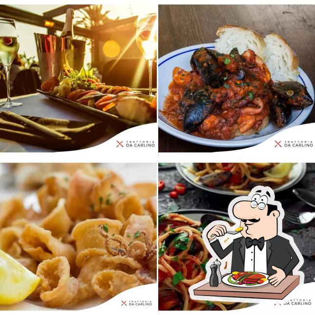 Platti al Trattoria da Carlino