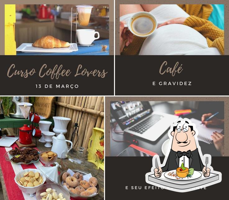 Platos en Café Maffort