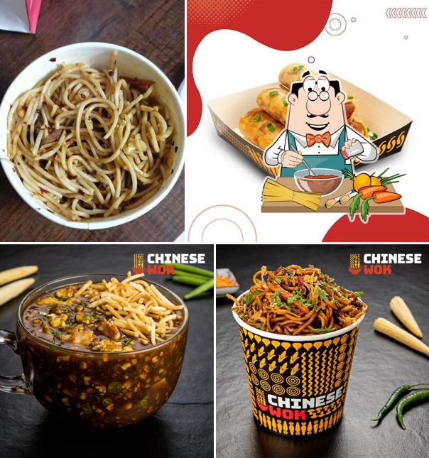 Spaghetti bolognese at Chinese Wok