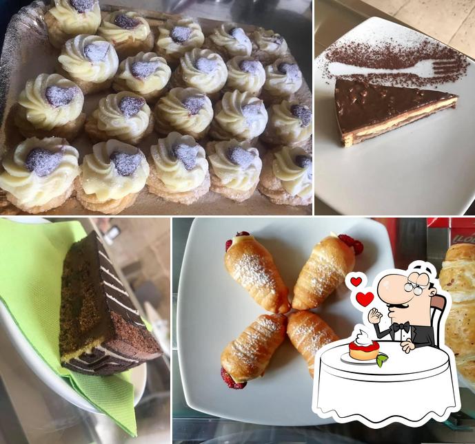 Coffee Break serve un'ampia selezione di dessert
