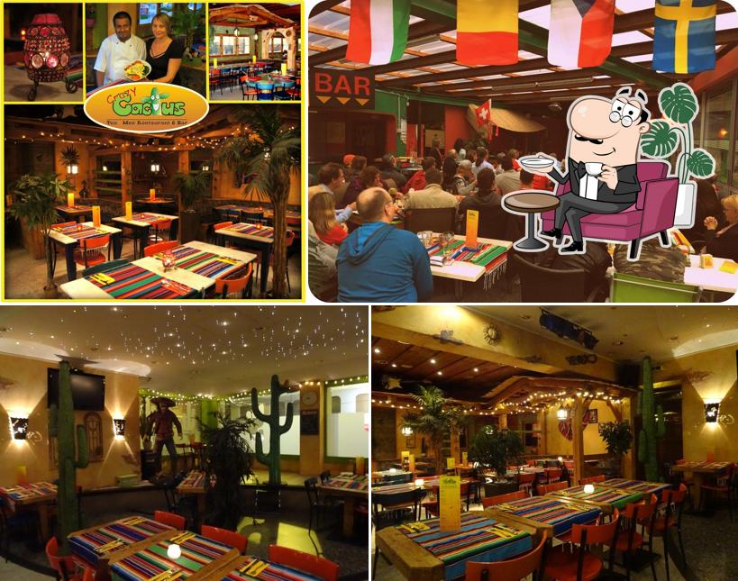 Gli interni di Crazy Cactus