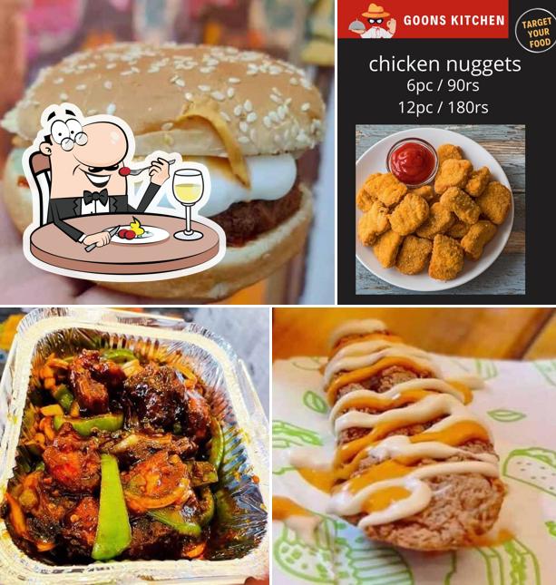 Meals at Goons kitchen