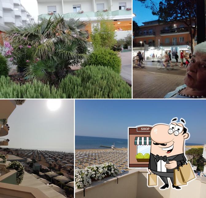 Goditi la vista dagli esterni di Hotel La Marée