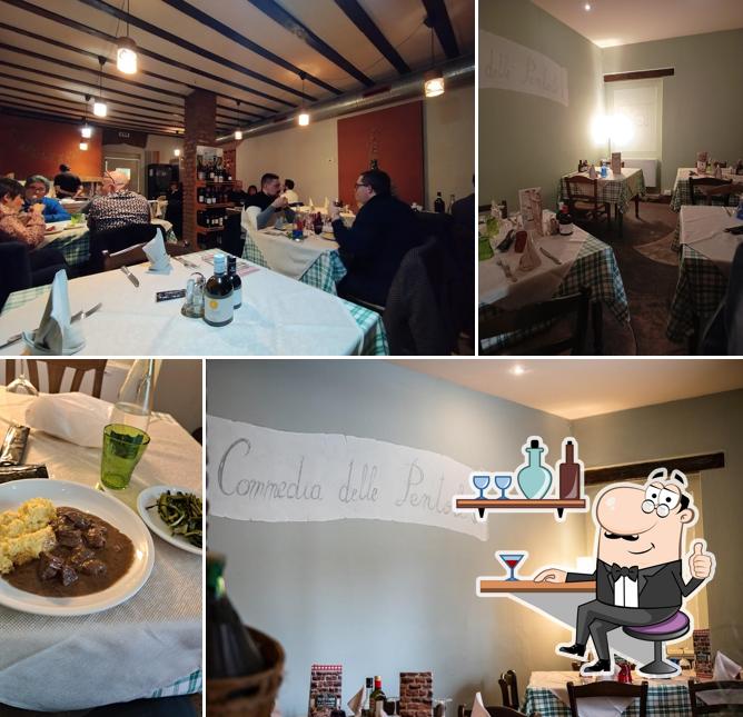 Gli interni di La Commedia delle Pentole