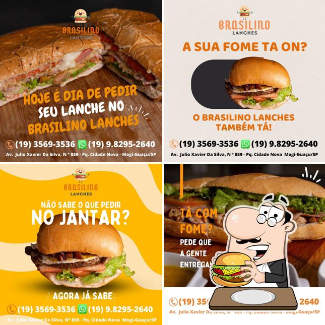 Hambúrguer em Brasilino Lanches